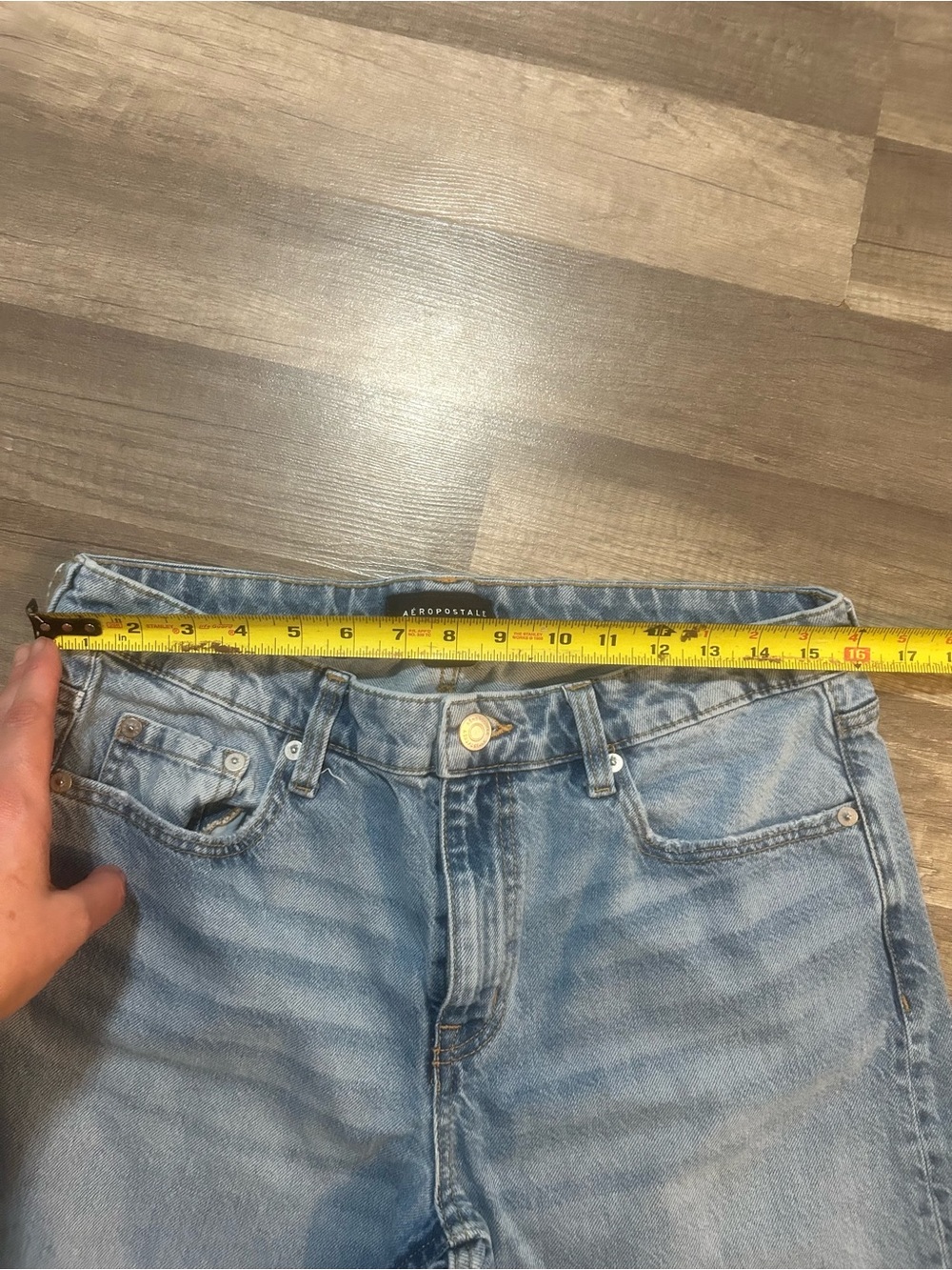 Aeropostale Women’s Low Rise Baggy Jeans size 10 - Picture 5 of 7